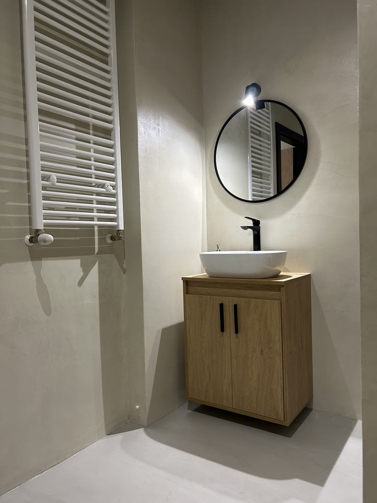 Łazienka z mikrocementu